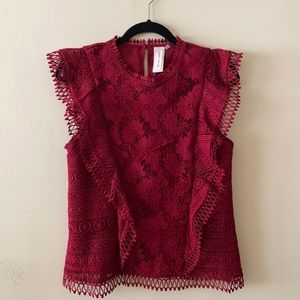 GUEST EDITOR, Lace Blouse